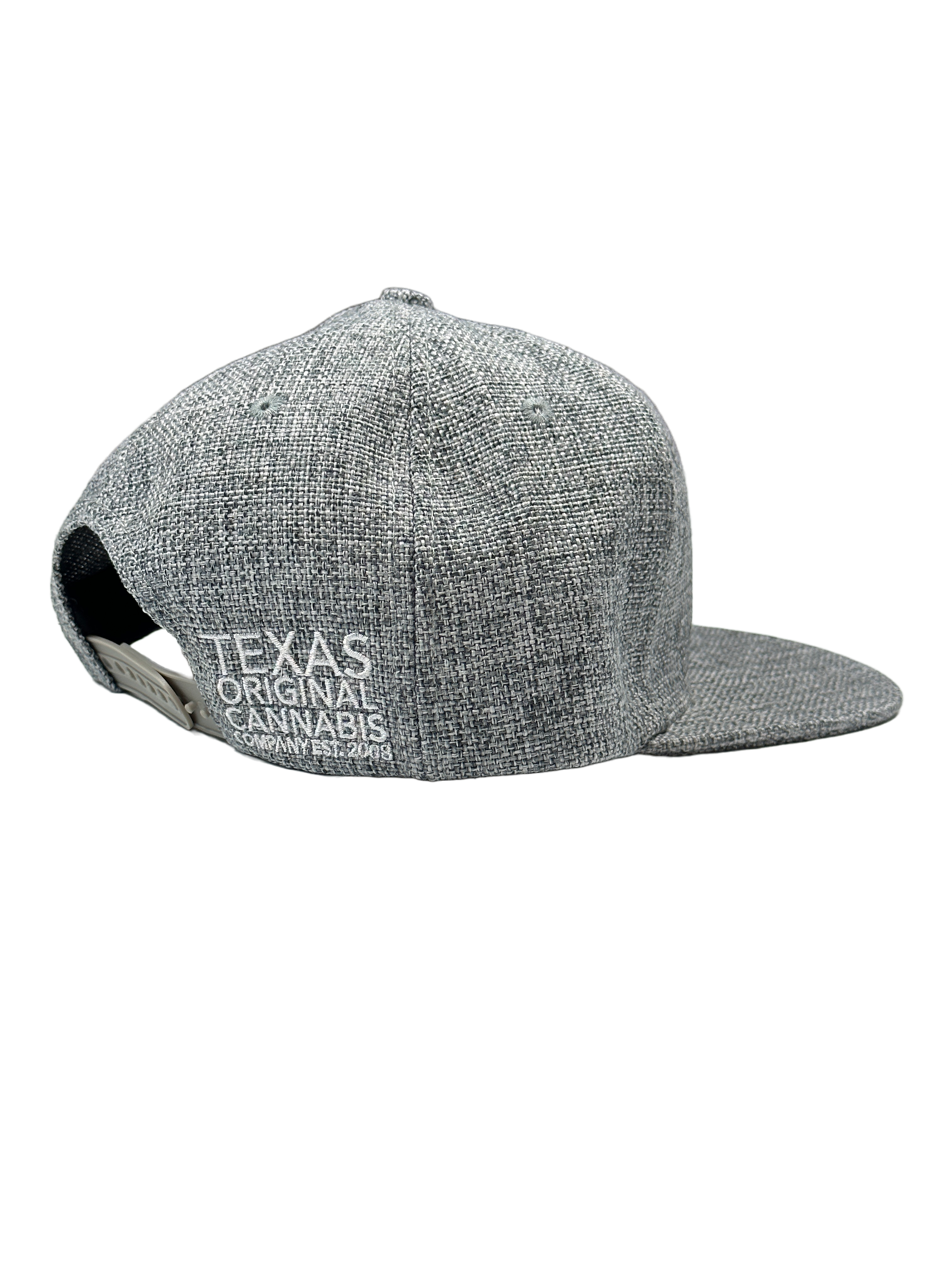 Hemp360 Hemp Fiber Hat Light Grey w/ Logo