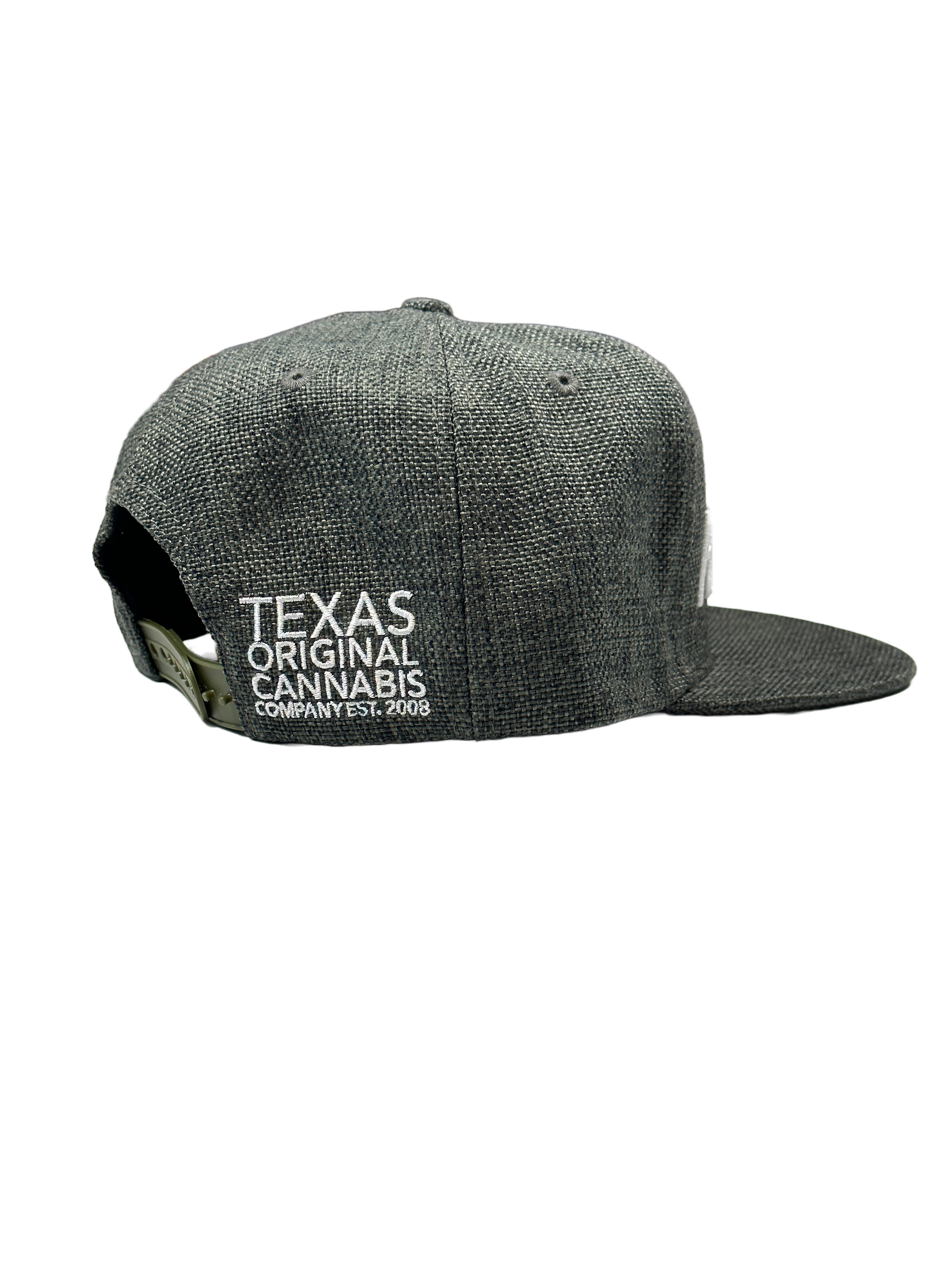 Hemp360 Hemp Fiber Hat Dark Grey w/ Logo