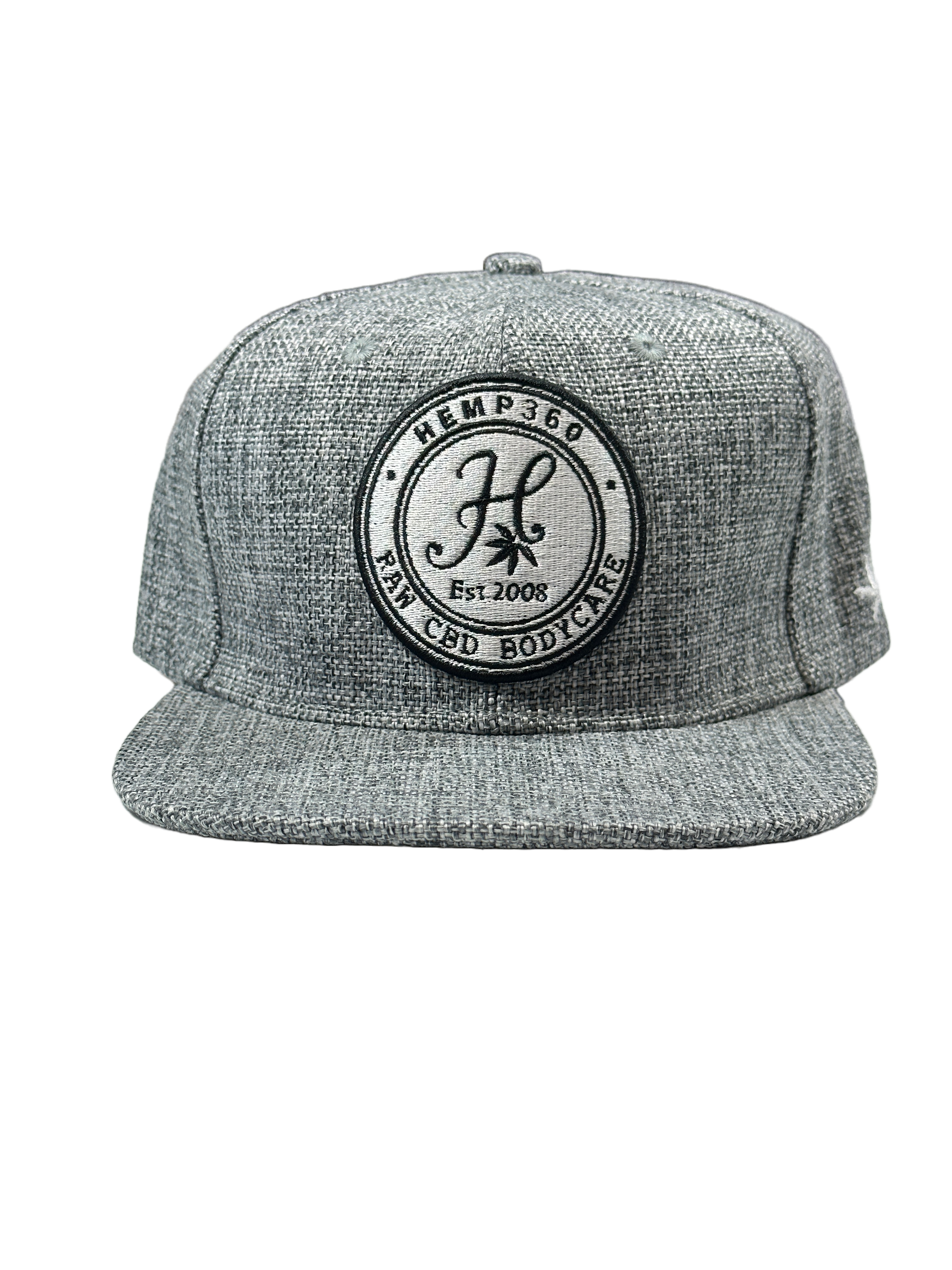 Hemp360 Hemp Fiber Hat Light Grey w/ Logo